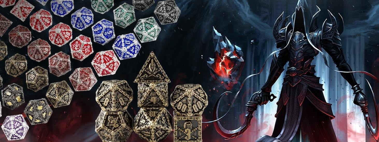 Dadi di RPG della resina