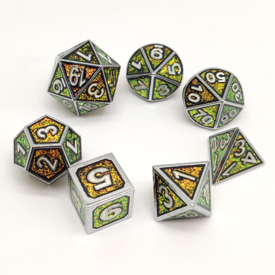 Piccoli dadi Polyhedral pratici non tossici, dadi su ordinazione resistenti all'uso del metallo