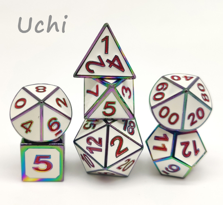 Il RPG di versamento del metallo della mano taglia un peso leggero a cubetti multiuso stabilito di 7 pezzi