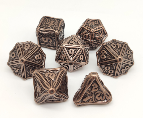 Il RPG Polyhedral robusto del metallo taglia l'imballaggio a cubetti squisito ordinato del contenitore di regalo degli spigoli