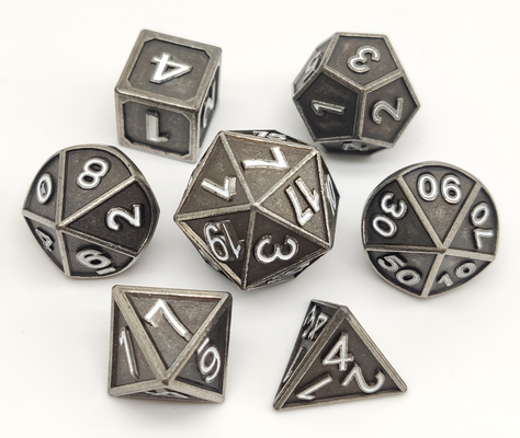Il mini RPG di rivestimento regolare taglia i materiali a cubetti pratici multicolori del metallo della resina
