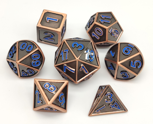Multi leggero del micro bene durevole Polyhedral resistente all'uso dei dadi parteggiato