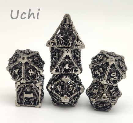 Mini Dice Set leggero inodoro, dado minuscolo multiuso del metallo