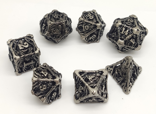 Dadi Polyhedral della miniatura non tossica durevole multiuso per la raccolta