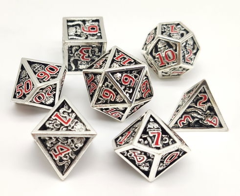 Resistente di ISO9001 Mini Resin Polyhedral Dice Wear Handcrafted