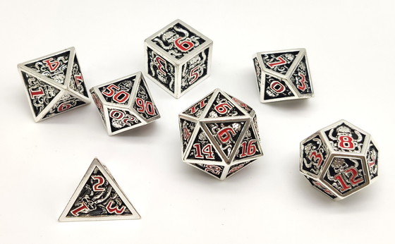 Insieme Polyhedral fresco portatile robusto dei dadi, dado inodoro della resina dello spigolo