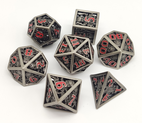 I dadi Polyhedral durevoli antiusura della resina, RPG inodoro dello spigolo tagliano