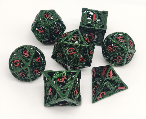 Bene durevole stridente del manuale Polyhedral dei dadi del metallo dello spigolo ISO9001