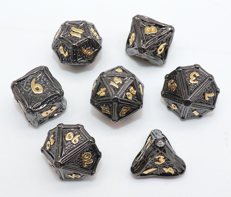 Mini Polyhedral Dice leggero non tossico D4 D12 D20 inodoro