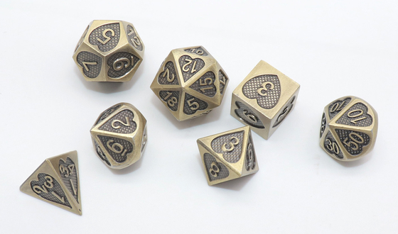 I dadi d'atteggiamento non tossici di gioco hanno messo il peso leggero resistente all'uso