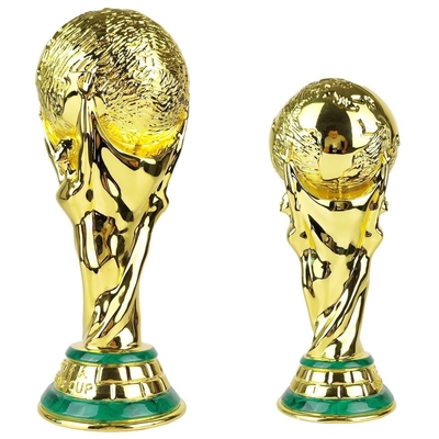 Premio Tin Alloy Portable della tazza del trofeo del metallo placcato oro antiusura