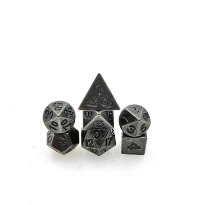 GST Mini PRG Dice Poliedrico Piccolo RPG Role Metal Custom Per DND