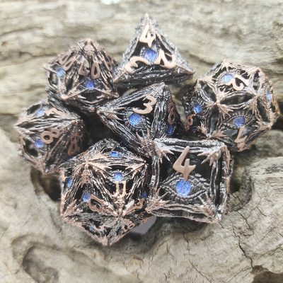 Lucidatura unica in resina affilata non tossica per dadi Mini RPG Savage World