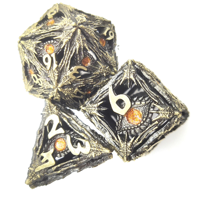 L'insieme Polyhedral durevole dei dadi dei dadi su ordinazione multiuso DND della resina ha fatto gli insiemi dei dadi