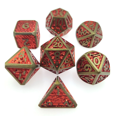 Poker Pratico Bulk Custom Hand Pouring Adatto DND Dadi in metallo