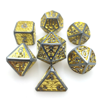 Pc di lusso Polyhedral degli insiemi dei dadi della carta di Pokemon i 7 hanno messo il contenitore di ripetitore della carta di Pokemon per il gioco di Dnd