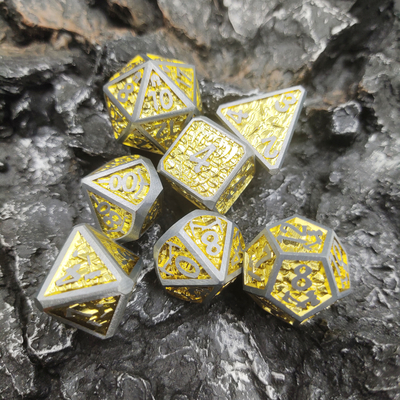 Gioco per temperatura elevata di RPG di Mini Supplier Polyhedral dell'insieme dei dadi dell'adulto DND