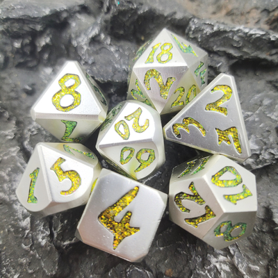 I dadi SetISO9001 di RPG hanno dipinto il RPG DiceOdorless Mini Polyhedral Dice Set