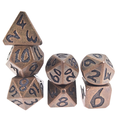 Affermi la carta fatta tagliare gli insiemi a cubetti che di rame i dadi mettono inodoro per la raccolta Polyhedral