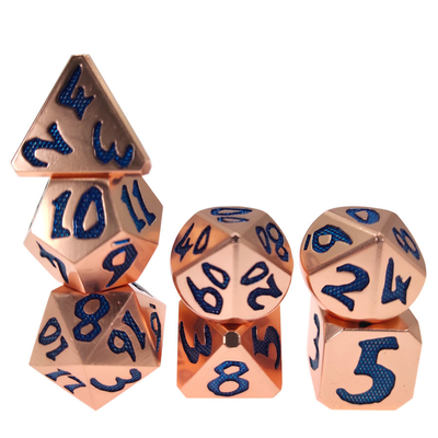 Il dado fatto mette i grandi dadi ha messo i dadi resistenti all'uso giochi con le carte Polyhedral di personalizzazione