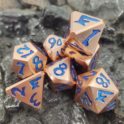 Il dado fatto mette i grandi dadi ha messo i dadi resistenti all'uso giochi con le carte Polyhedral di personalizzazione