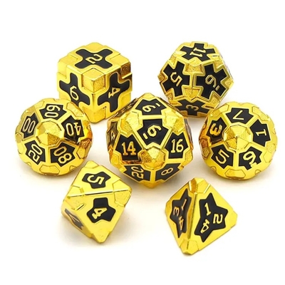 CE Precision RPG Polyhedron Dice Set OEM Non tossico