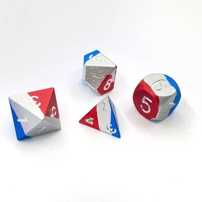 Setti di dadi da gioco DND poliedrico colorato