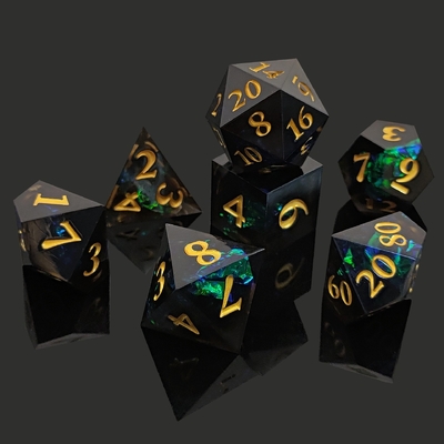 Set di dadi DND RPG a due colori D6 D20 7 Set poliedro di muffa