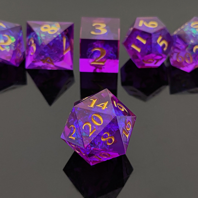 7 PCS DND Dragone e Dungeon Poliedro