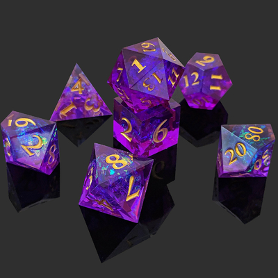 7 PCS DND Dragone e Dungeon Poliedro