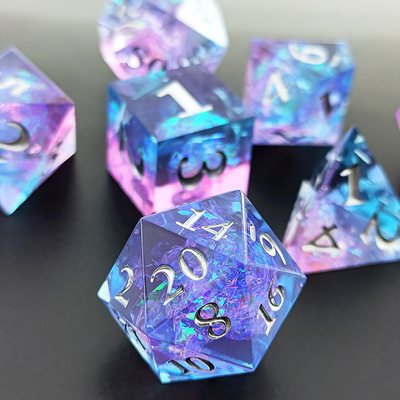 7 PCS DND Dragone e Dungeon Poliedro