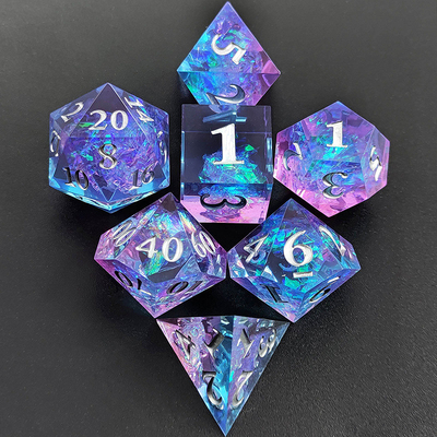 7 PCS DND Dragone e Dungeon Poliedro
