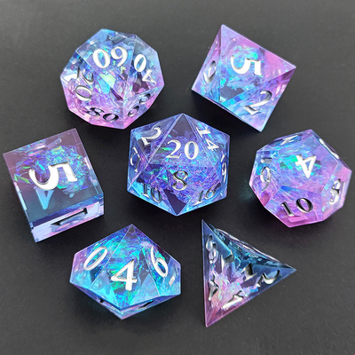 7 PCS DND Dragone e Dungeon Poliedro