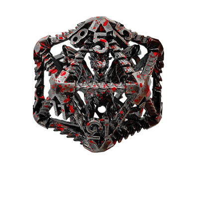 D20 DND poliedrico su larga scala Dungeons and Dragons