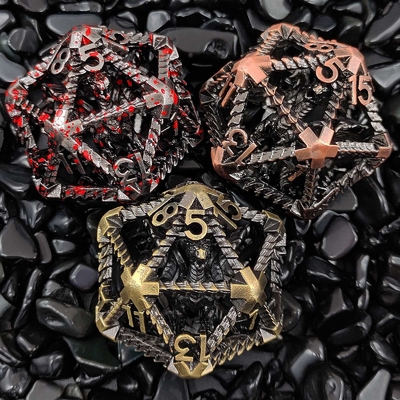 D20 DND poliedrico su larga scala Dungeons and Dragons