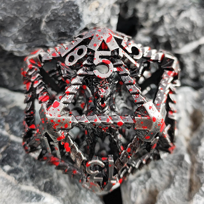 D20 DND poliedrico su larga scala Dungeons and Dragons