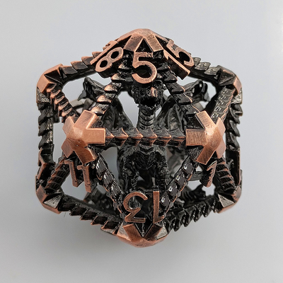 D20 DND poliedrico su larga scala Dungeons and Dragons