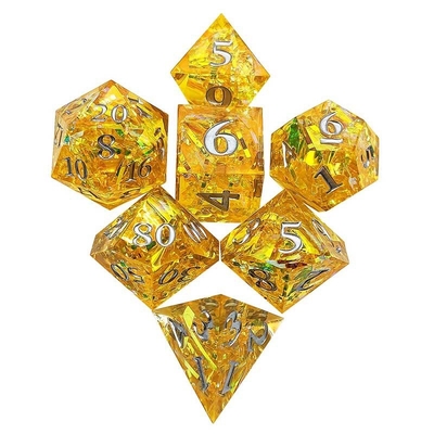 Striscia colorata multi-faccettata Resina Dici Portale Dungeon And Dragon DND#COC