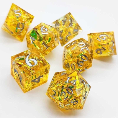 Striscia colorata multi-faccettata Resina Dici Portale Dungeon And Dragon DND#COC
