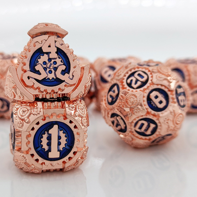 Metal Gear Dice Set DND Dungeons And Dragons TRPG Tavola D6 a dadi poliedrici