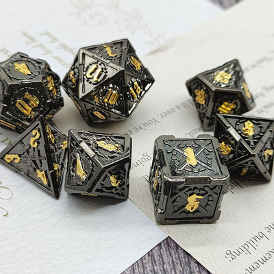 Spada Metal RPG Dati Mani lucidati Cruzu Dungeon E Lungo DND#