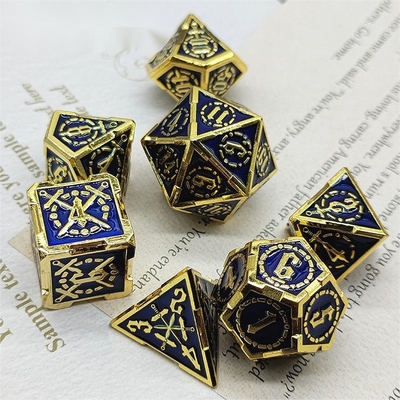 Spada Metal RPG Dati Mani lucidati Cruzu Dungeon E Lungo DND#