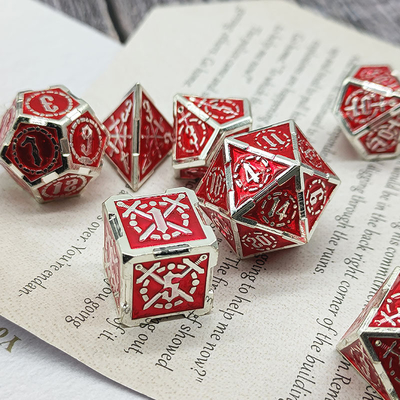 Spada Metal RPG Dati Mani lucidati Cruzu Dungeon E Lungo DND#