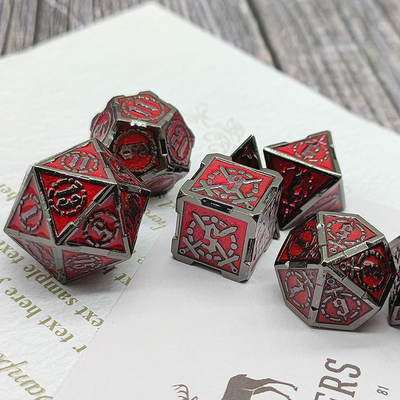 Spada Metal RPG Dati Mani lucidati Cruzu Dungeon E Lungo DND#