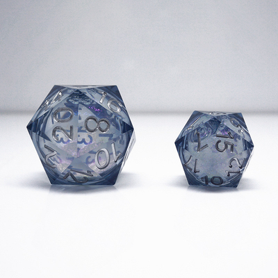 Un dado di sabbia di resina a flusso liquido # Dnd#Rpg#Coc
