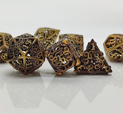 Chongtian Snake Set di dadi di metallo cavo Multi-faccettato #Dnd#Rpg#Coc