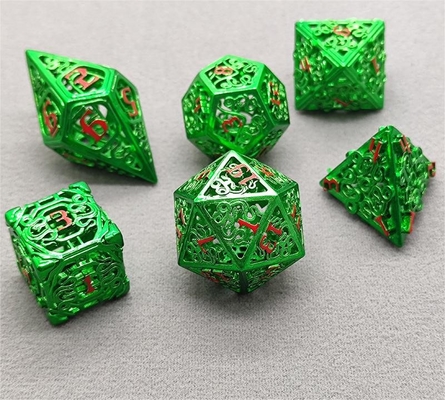 Chongtian Snake Set di dadi di metallo cavo Multi-faccettato #Dnd#Rpg#Coc