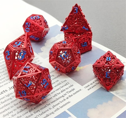 Chongtian Snake Set di dadi di metallo cavo Multi-faccettato #Dnd#Rpg#Coc