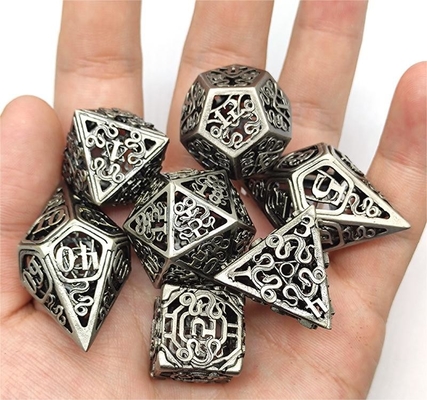 Chongtian Snake Set di dadi di metallo cavo Multi-faccettato #Dnd#Rpg#Coc