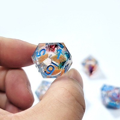 Resina multi-noodle gioco da tavolo a dadi set dnd dadi